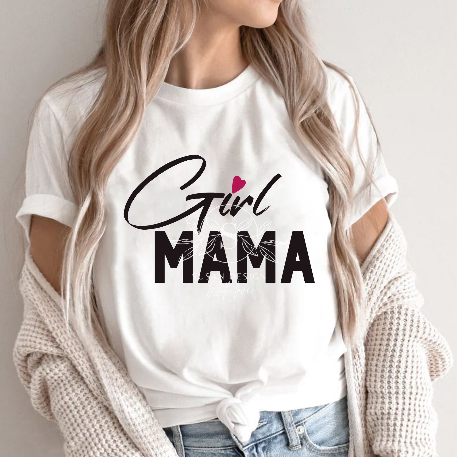 Girl Mama SVG