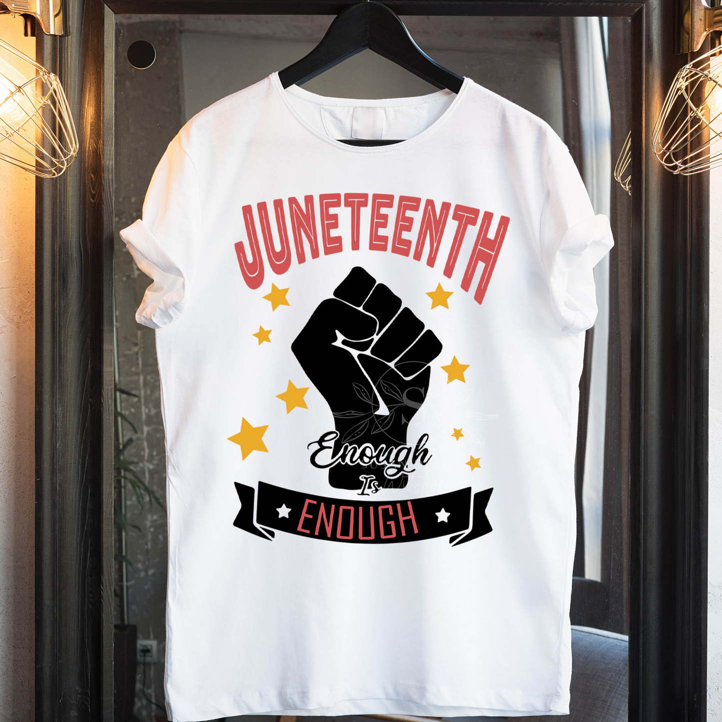 Enough is Enough Juneteenth SVG file for Cricut shirt design