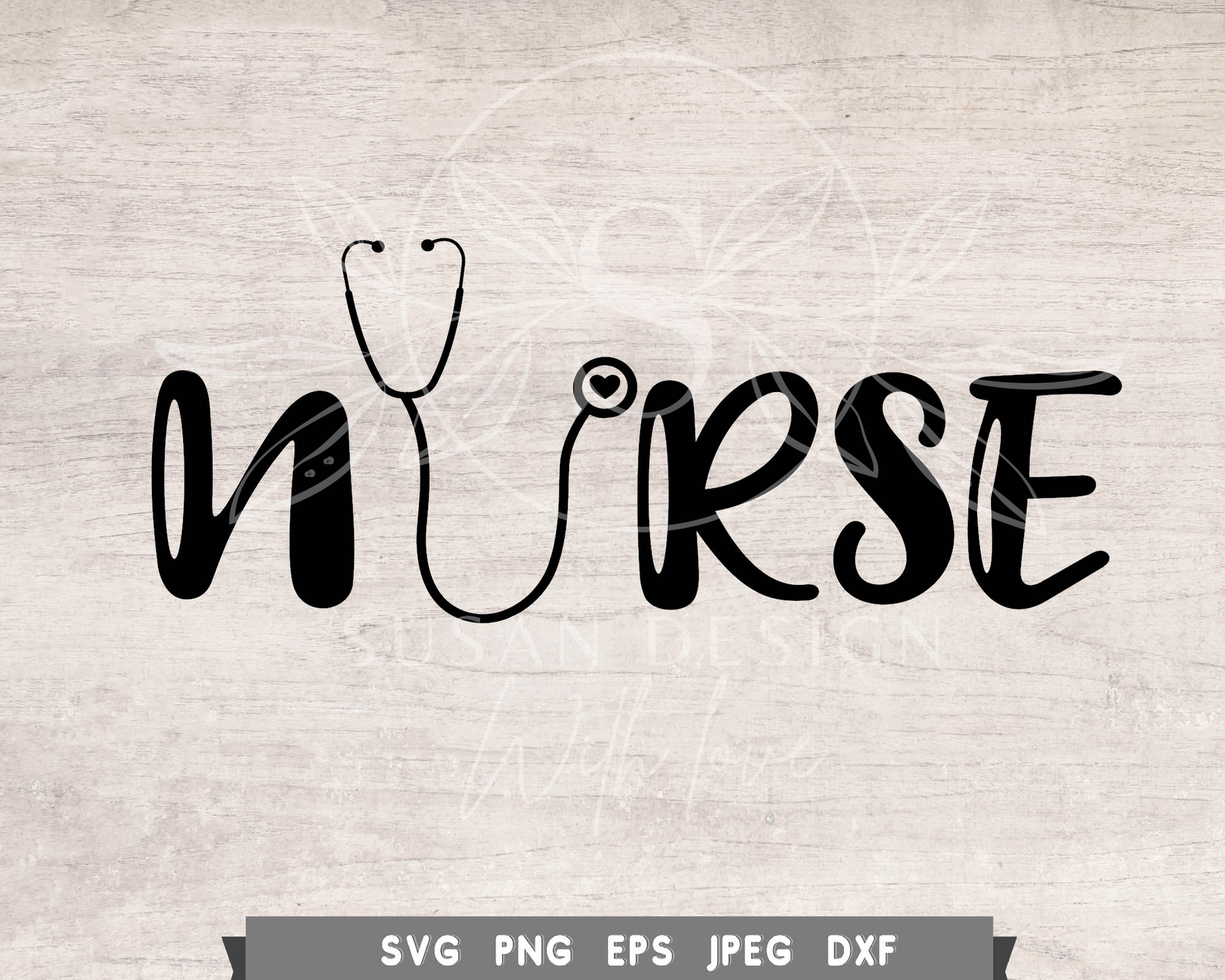 Nurse Stethoscope SVG