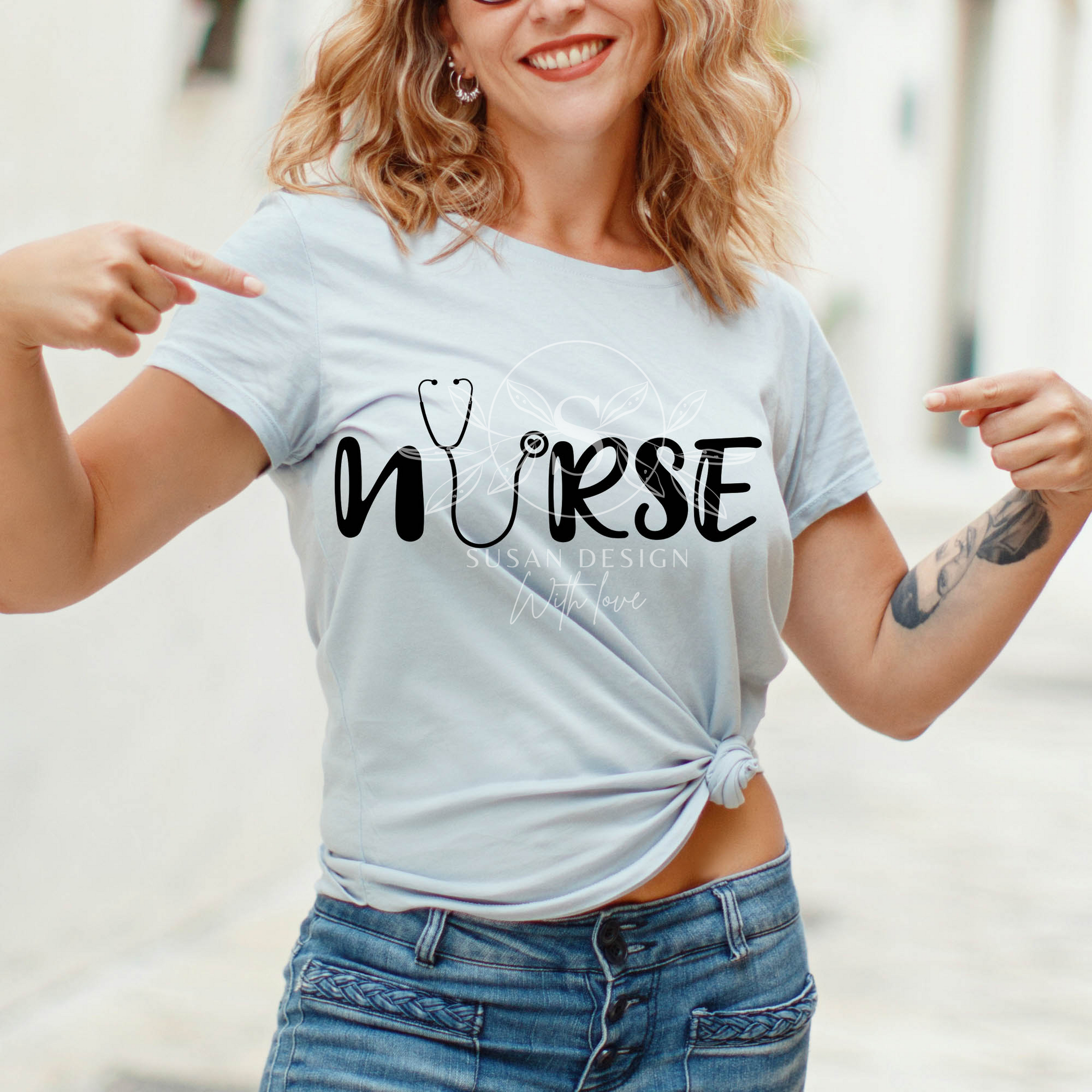 Nurse Stethoscope SVG