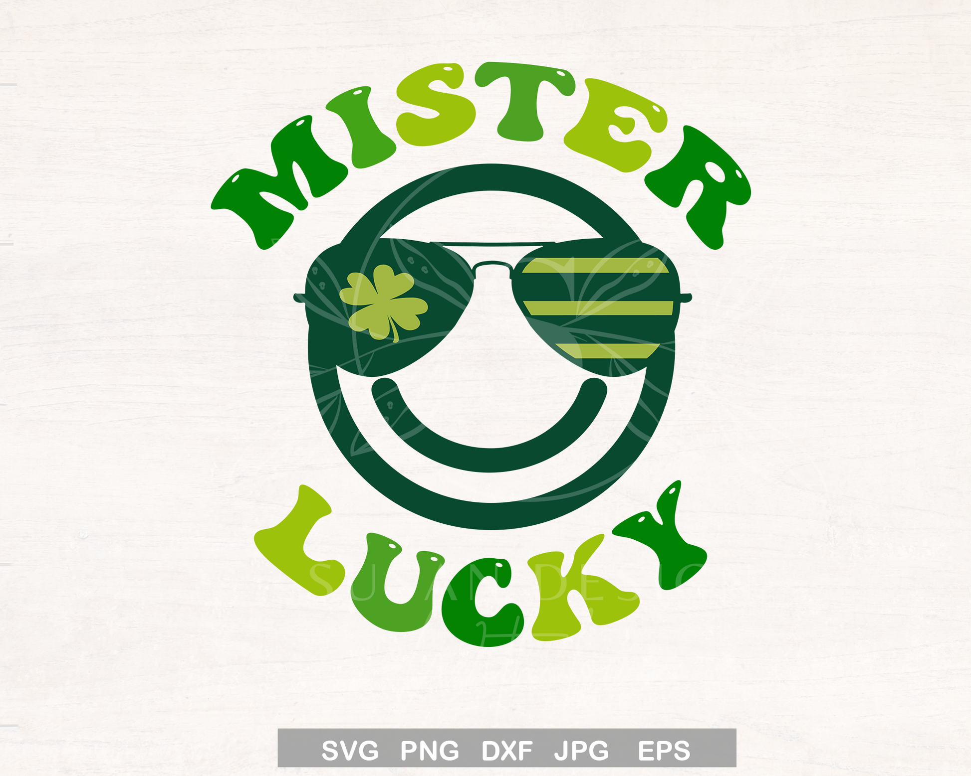 Mister Lucky SVG, St. Patrick Design