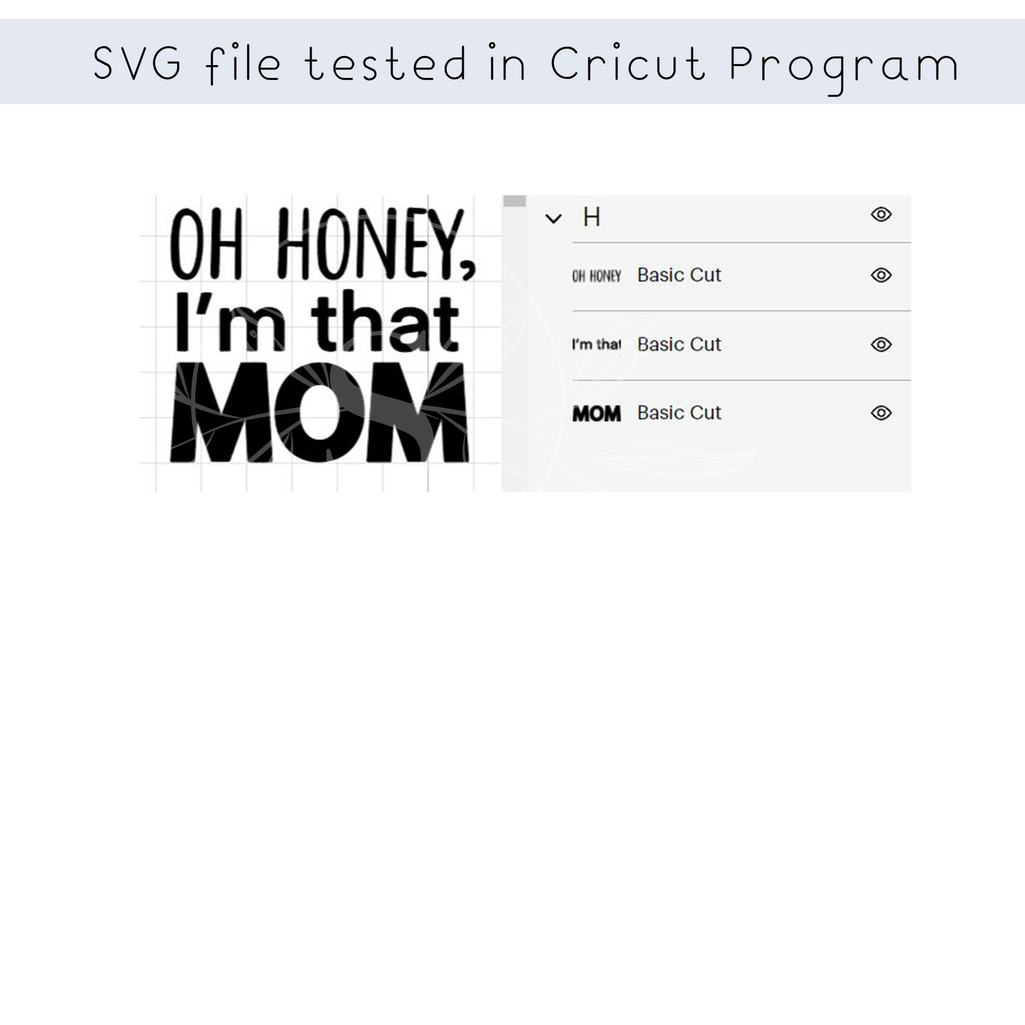 Oh Honey, I'm that Mom SVG, Funny mom life qoute